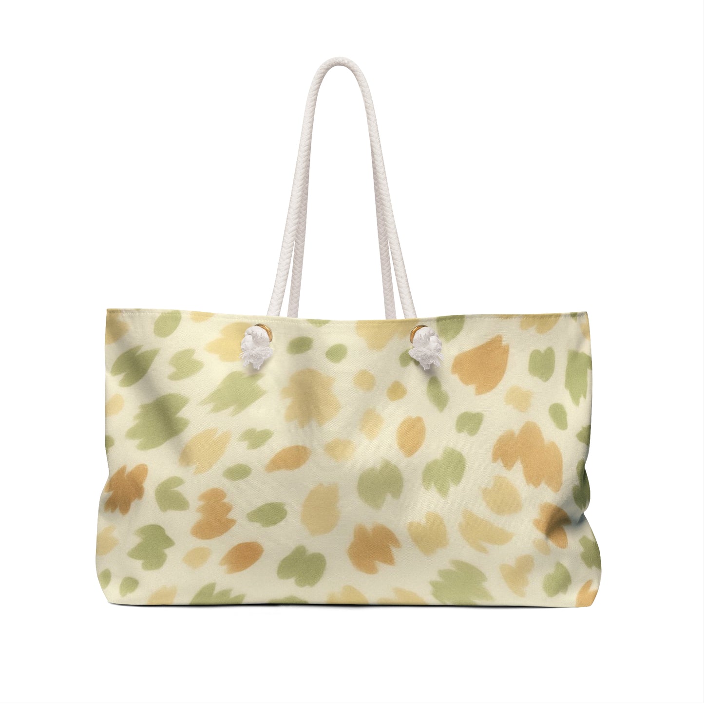 Earth Tone Leopard Print Weekender Bag