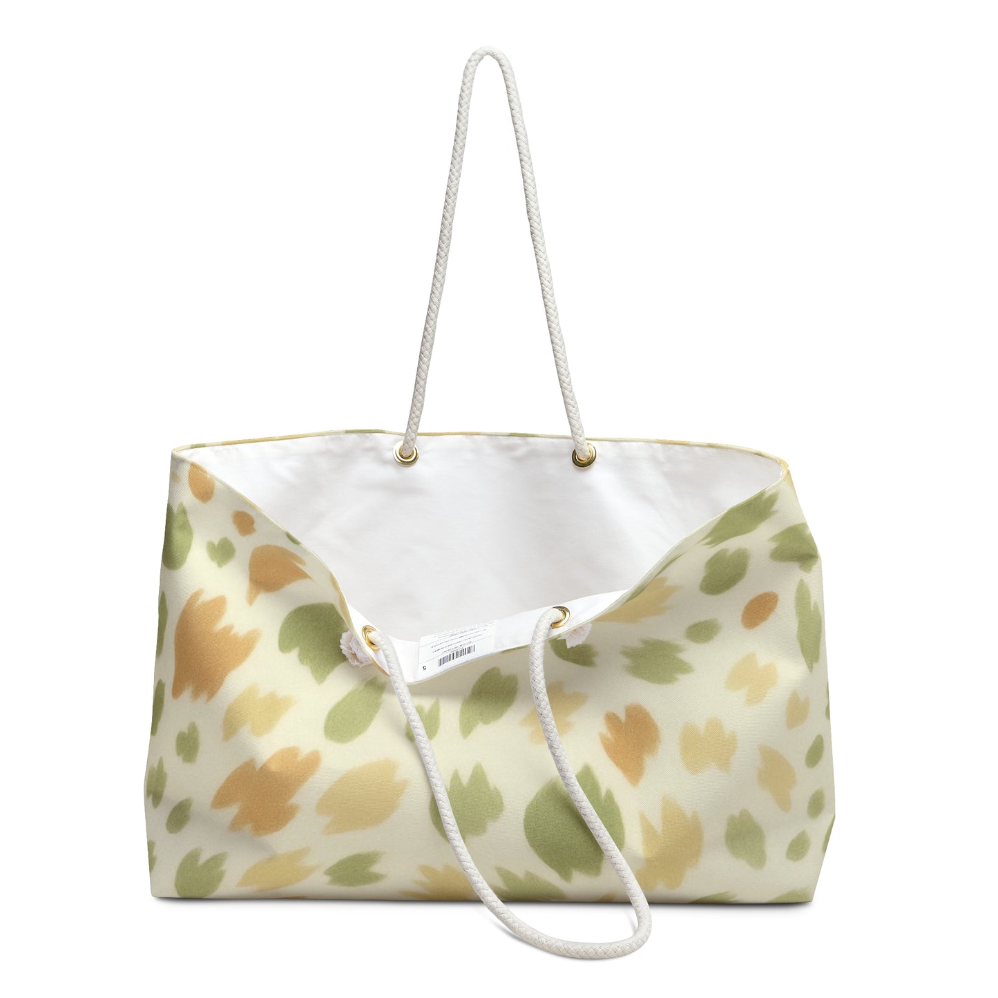 Earth Tone Leopard Print Weekender Bag