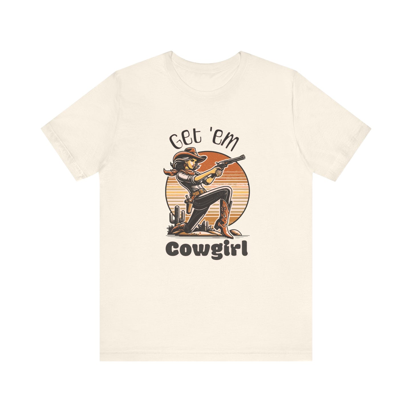 Get 'Em Cowgirl Tee