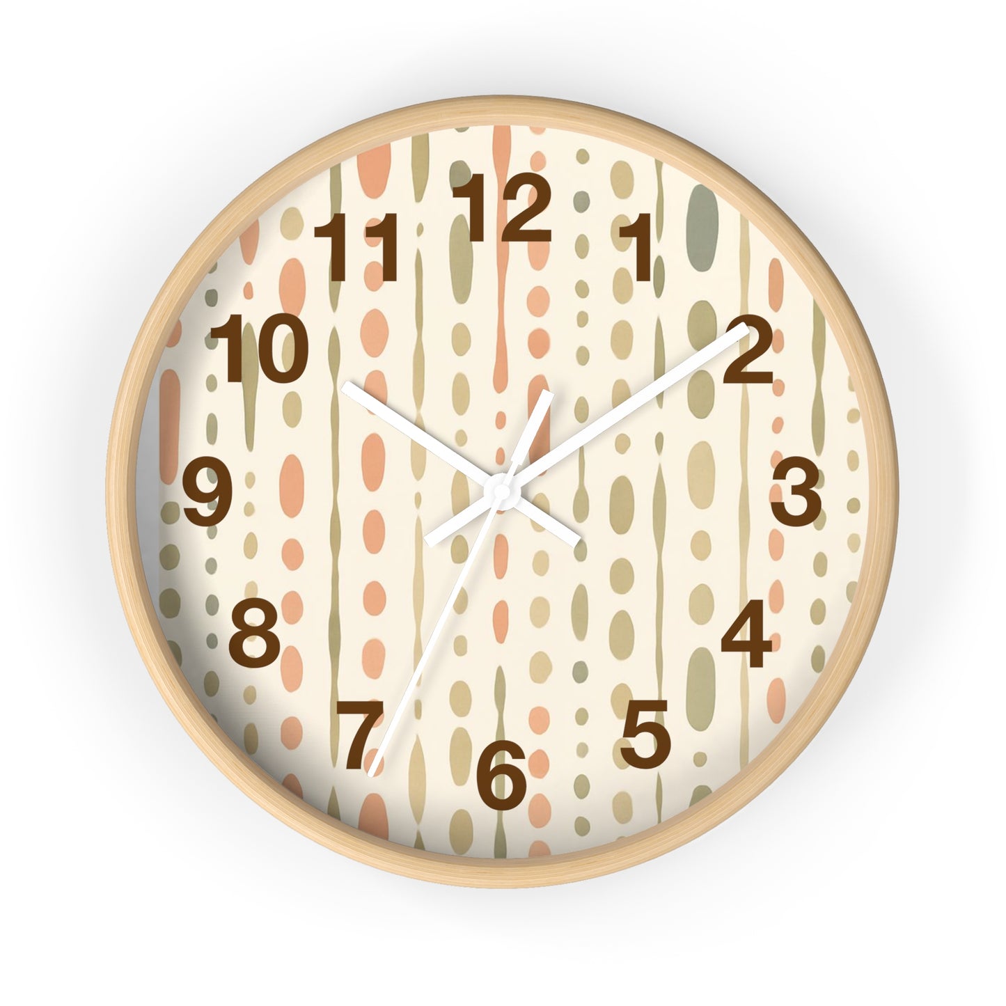 Modern Geometric Wall Clock