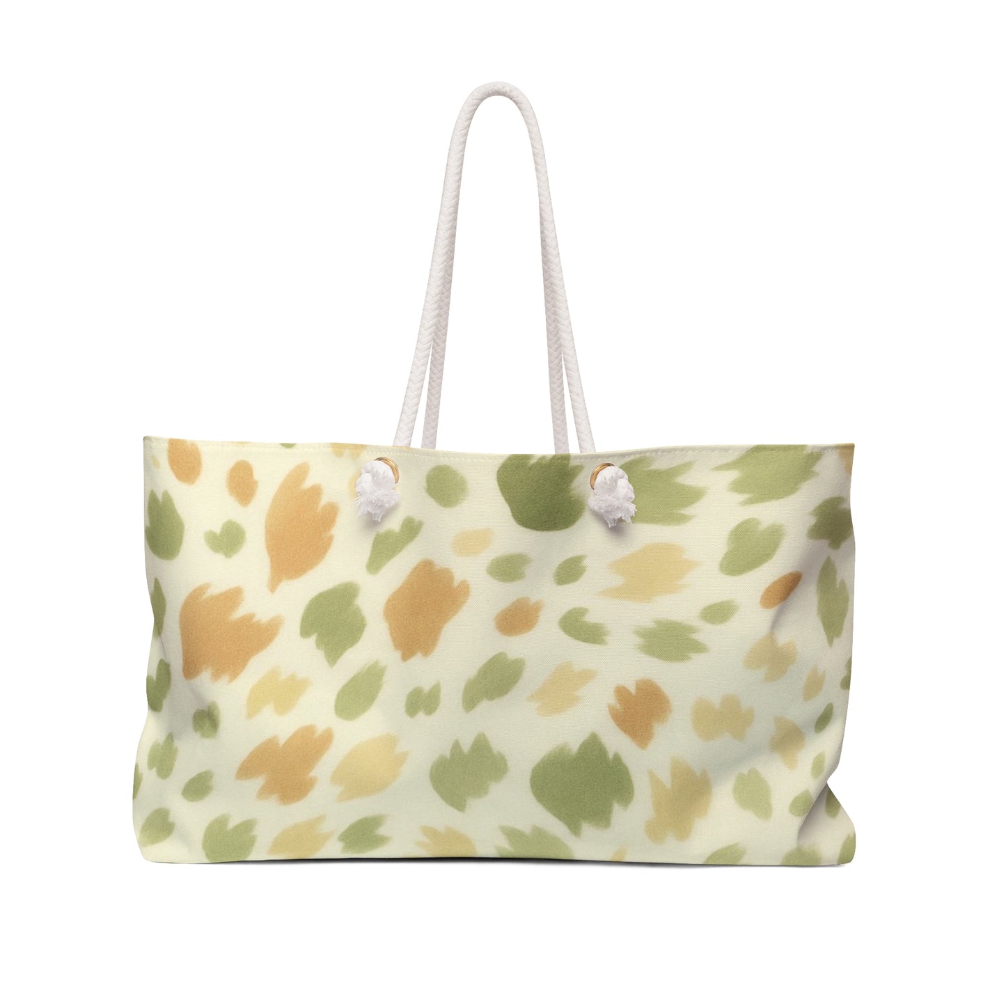 Earth Tone Leopard Print Weekender Bag