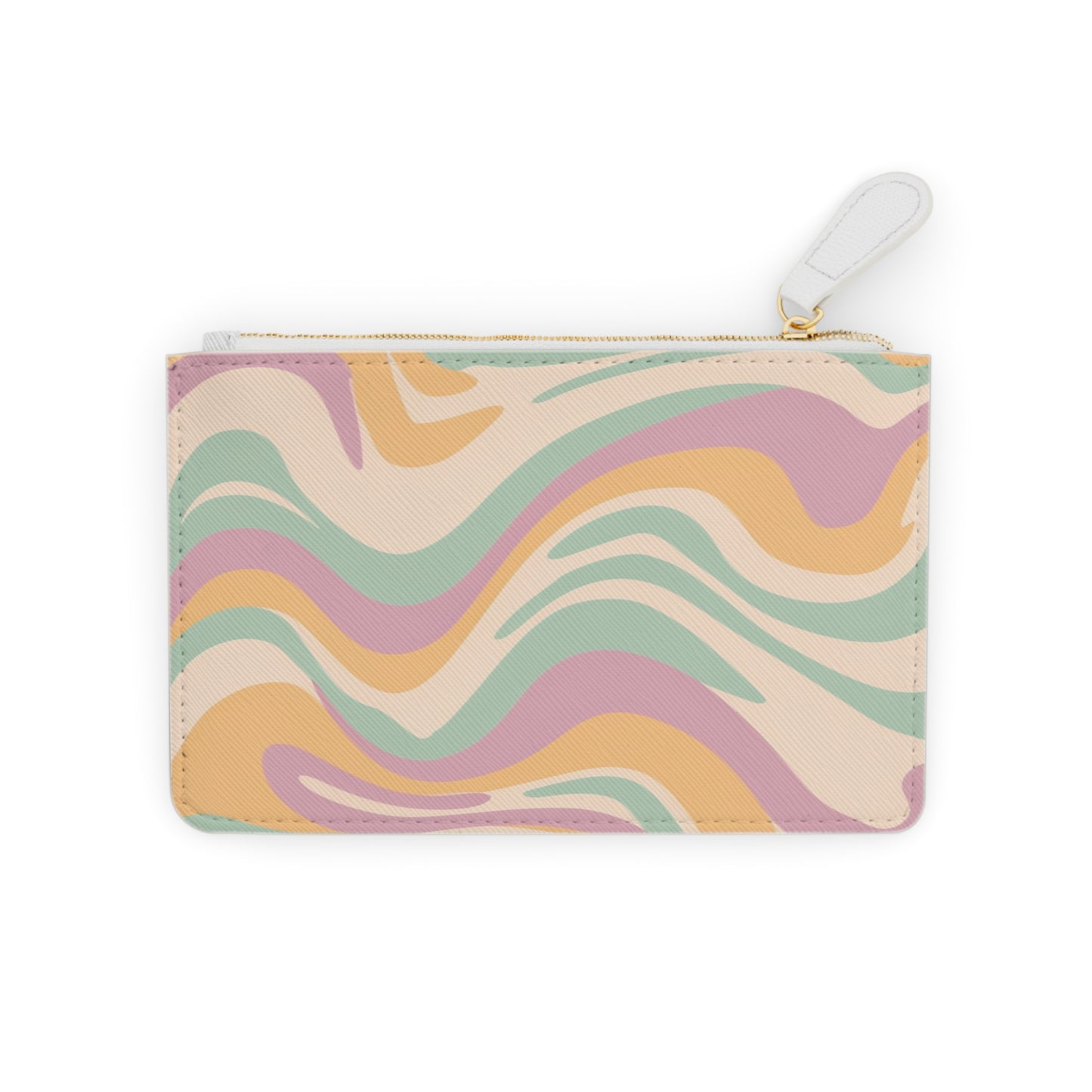 Calm Cool Faux Leather Mini Clutch Bag