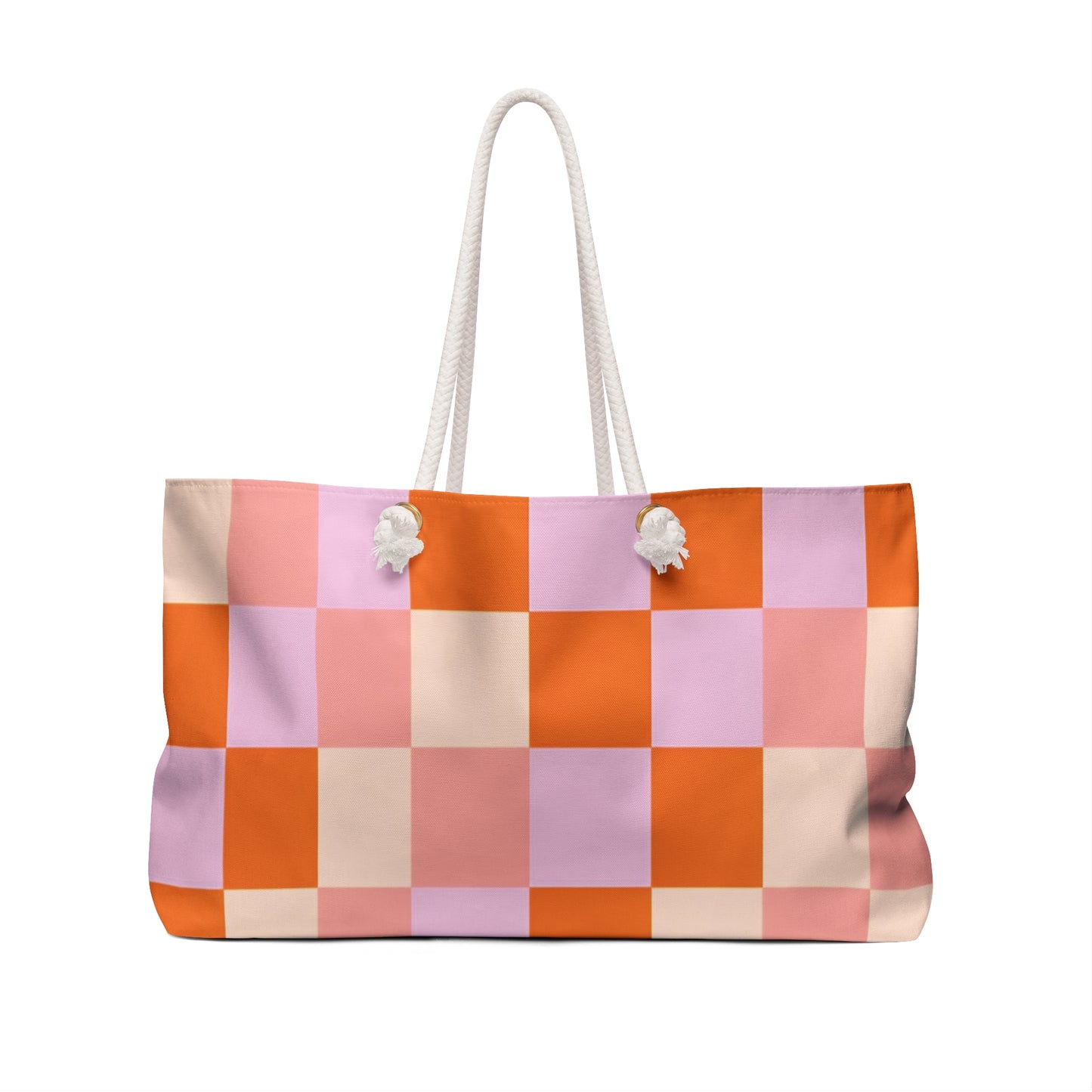 Fem Plaid Weekender Travel Bag