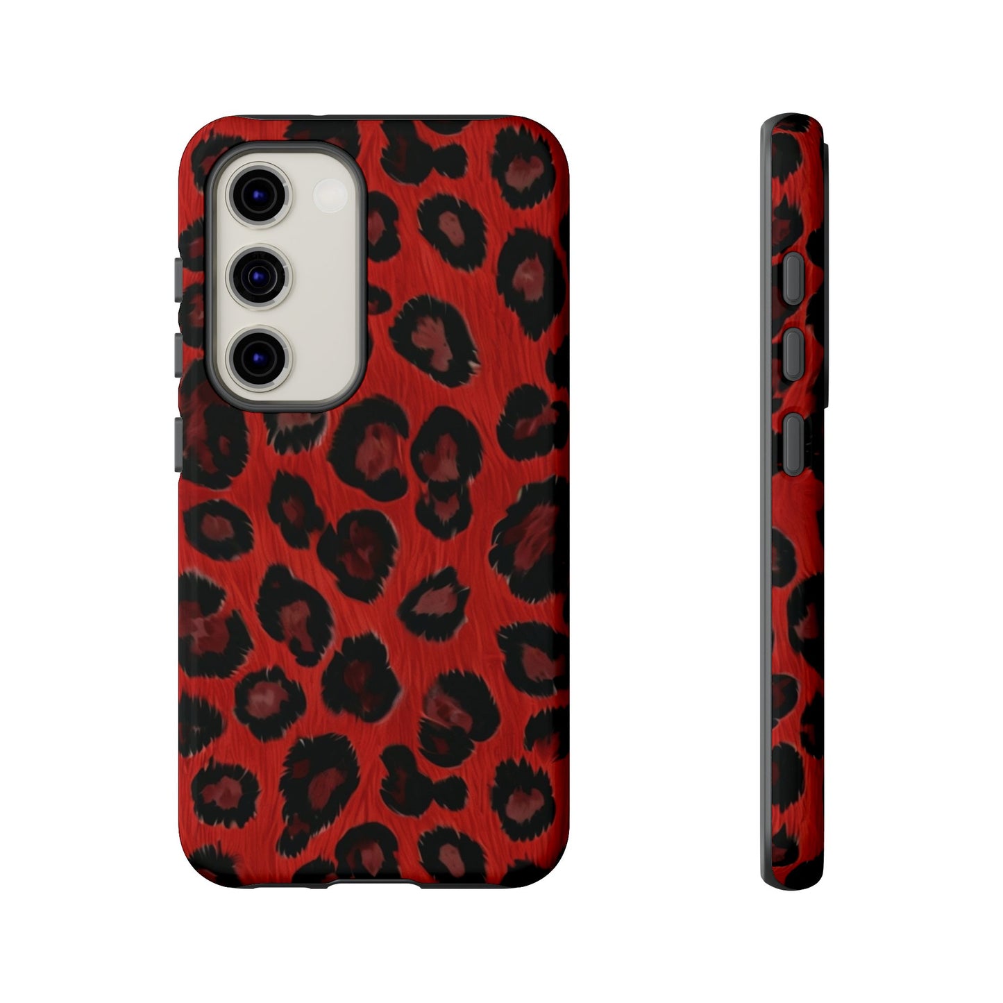 Red Leopard Tough Case