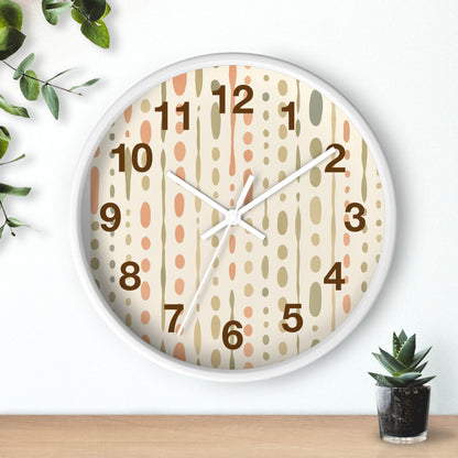 Modern Geometric Wall Clock
