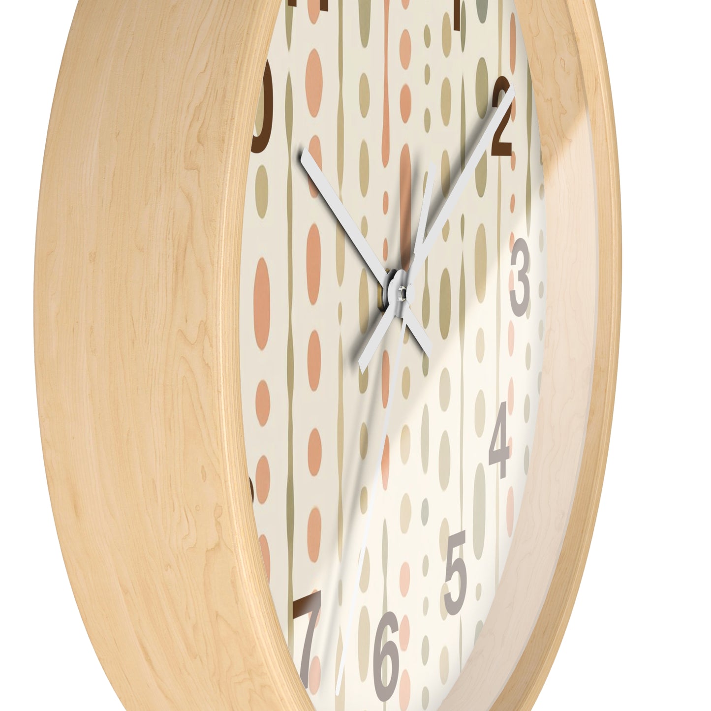 Modern Geometric Wall Clock