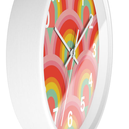 Rainbow Wall Clock