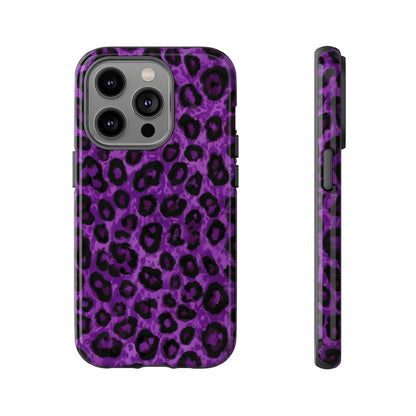 Wild Purple Leopard Phone Case