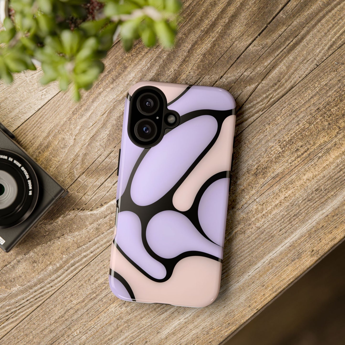 Lavender Marble Phone Case