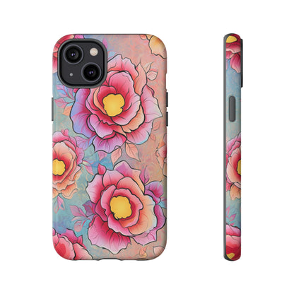 Pastel Floral Matte Phone Case