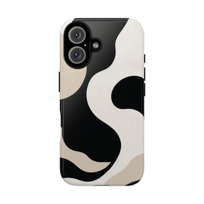 Chic Neutral Tone Marble Phone Case