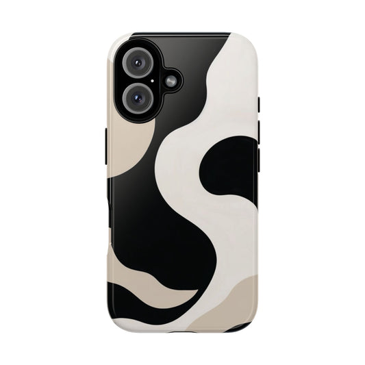 Chic Neutral Tone Marble Phone Case