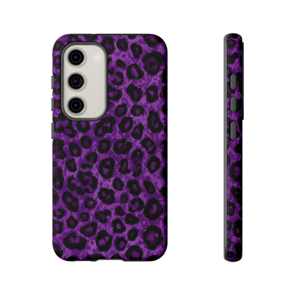 Wild Purple Leopard Phone Case