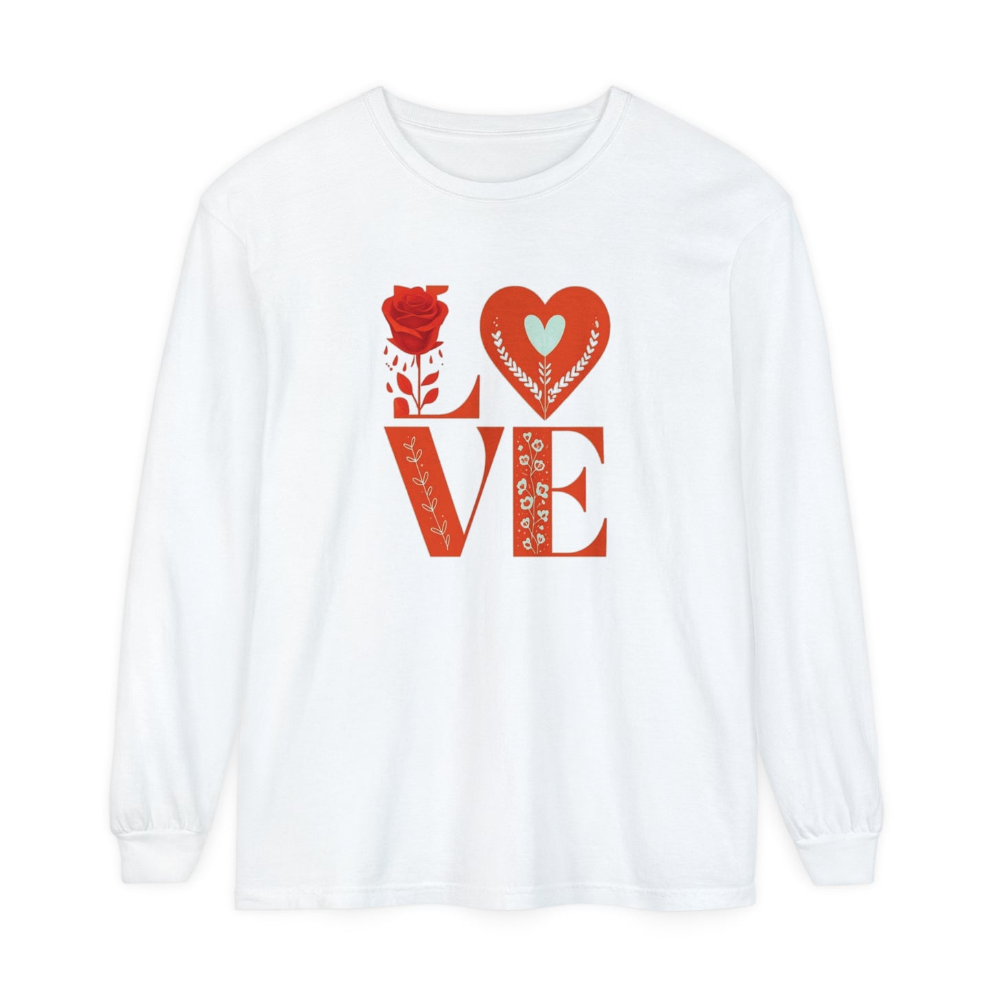 Floral Love Long Sleeve Tee