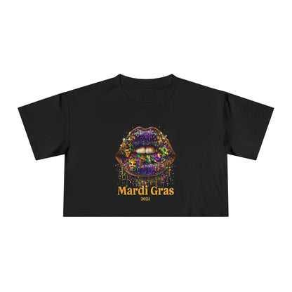 Mardi Gras 2025 Crop Tee