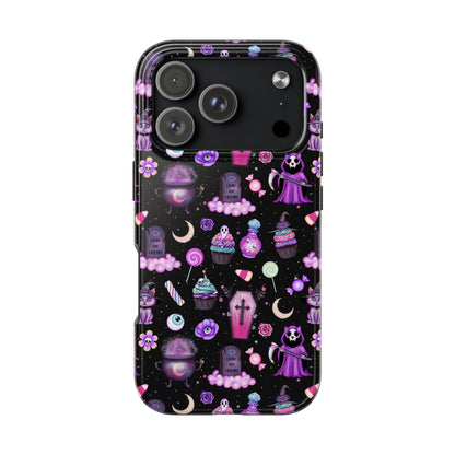 Purple Gothic Spirit Halloween Phone Case