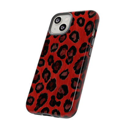 Red Leopard Tough Case