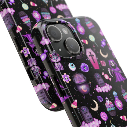 Purple Gothic Spirit Halloween Phone Case