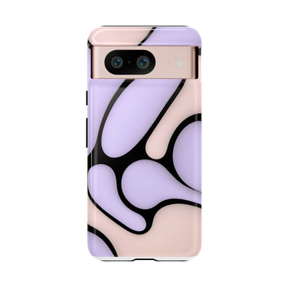 Lavender Marble Phone Case