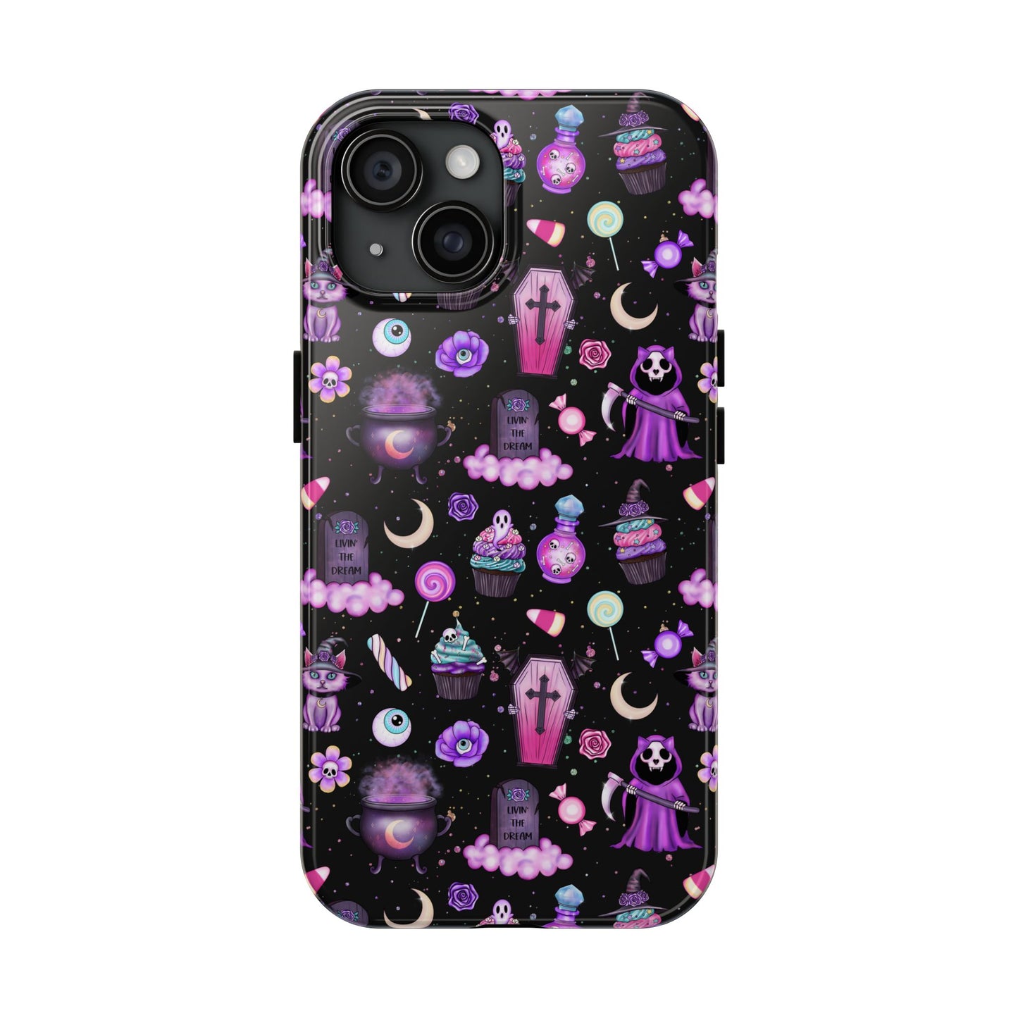 Purple Gothic Spirit Halloween Phone Case
