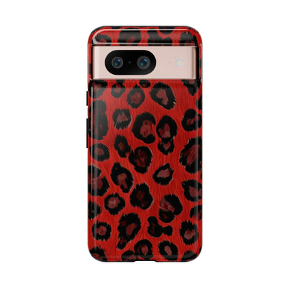 Red Leopard Tough Case