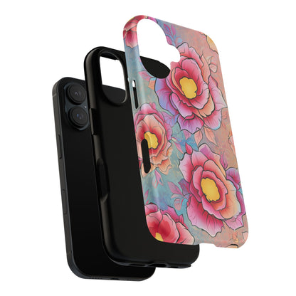 Pastel Floral Matte Phone Case