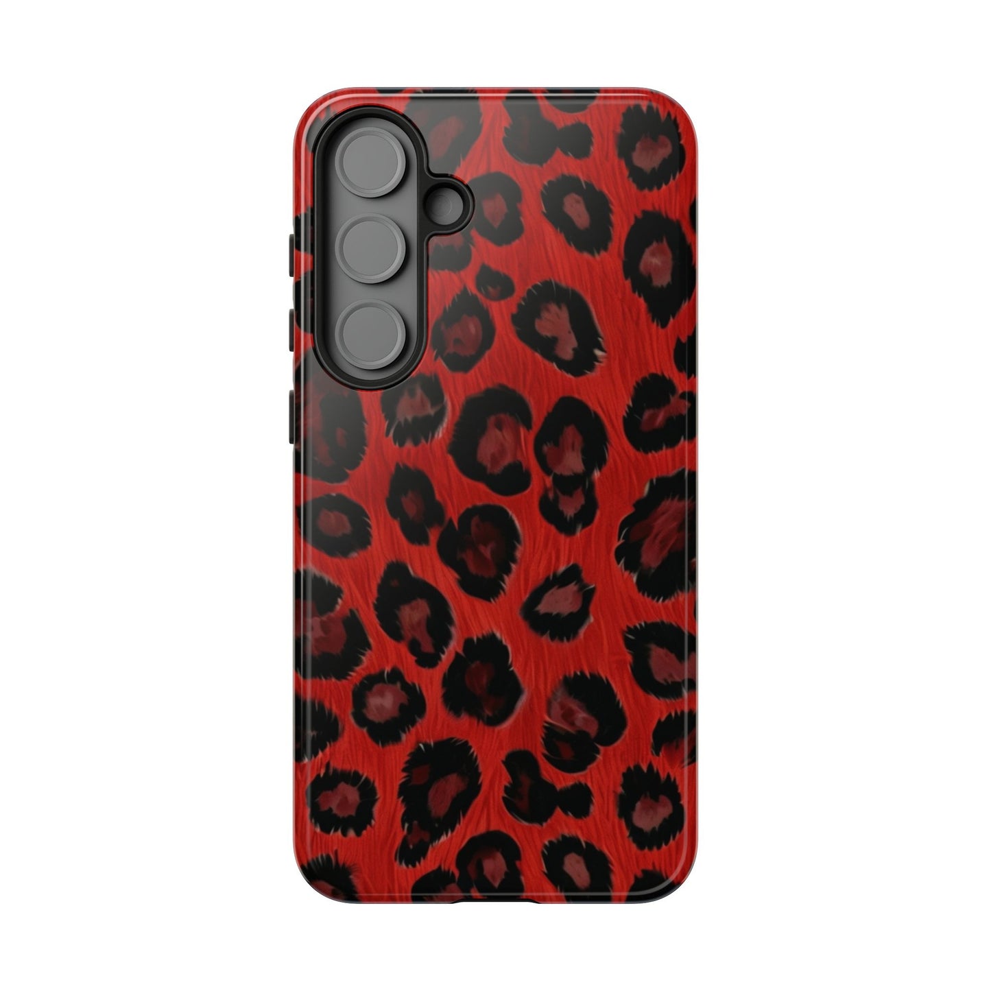 Red Leopard Tough Case