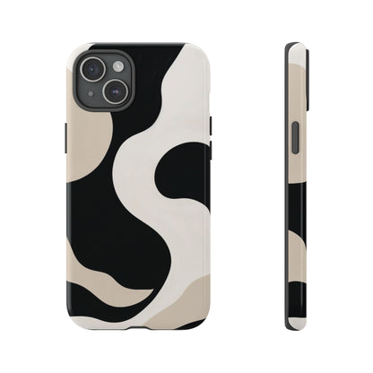 Chic Neutral Tone Marble Phone Case