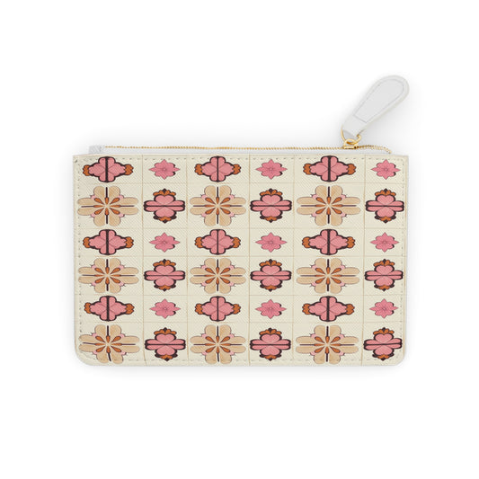 Vintage Floral Mini Clutch Bag