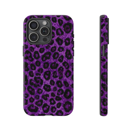 Wild Purple Leopard Phone Case