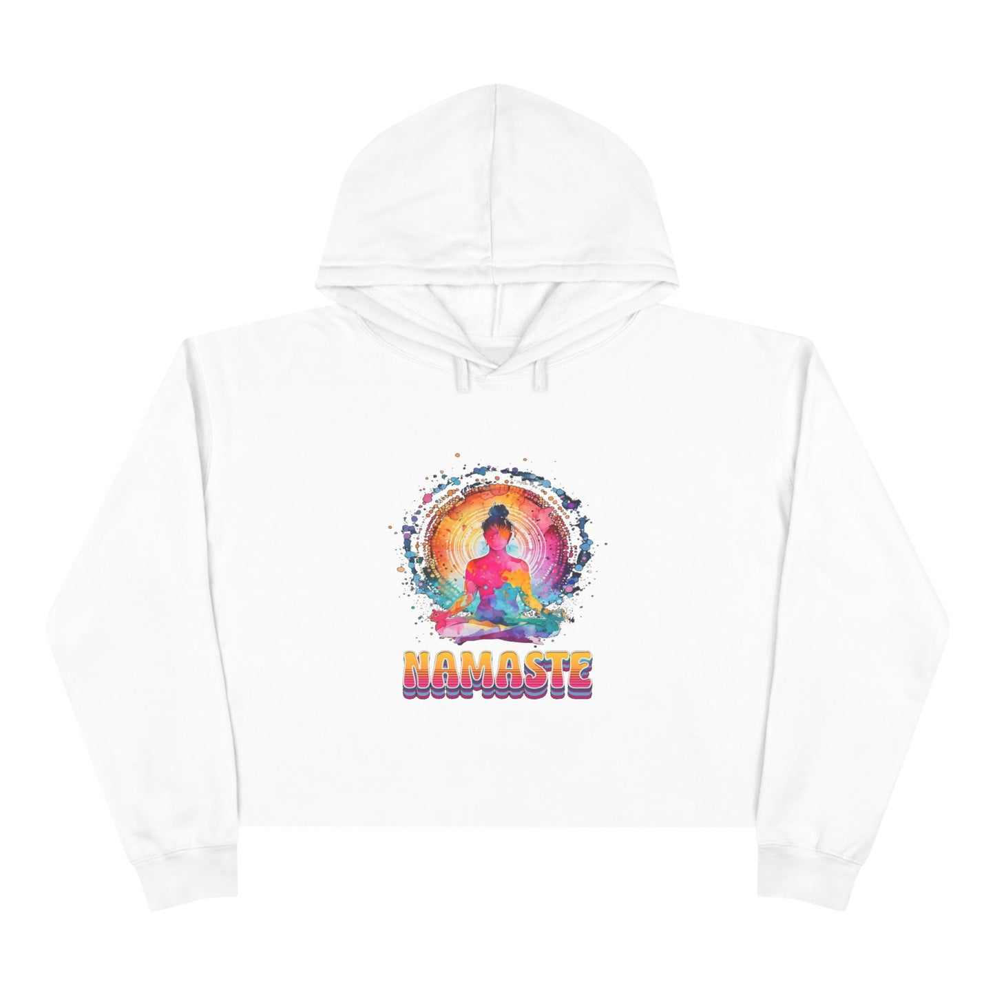 Namaste Crop Hoodie