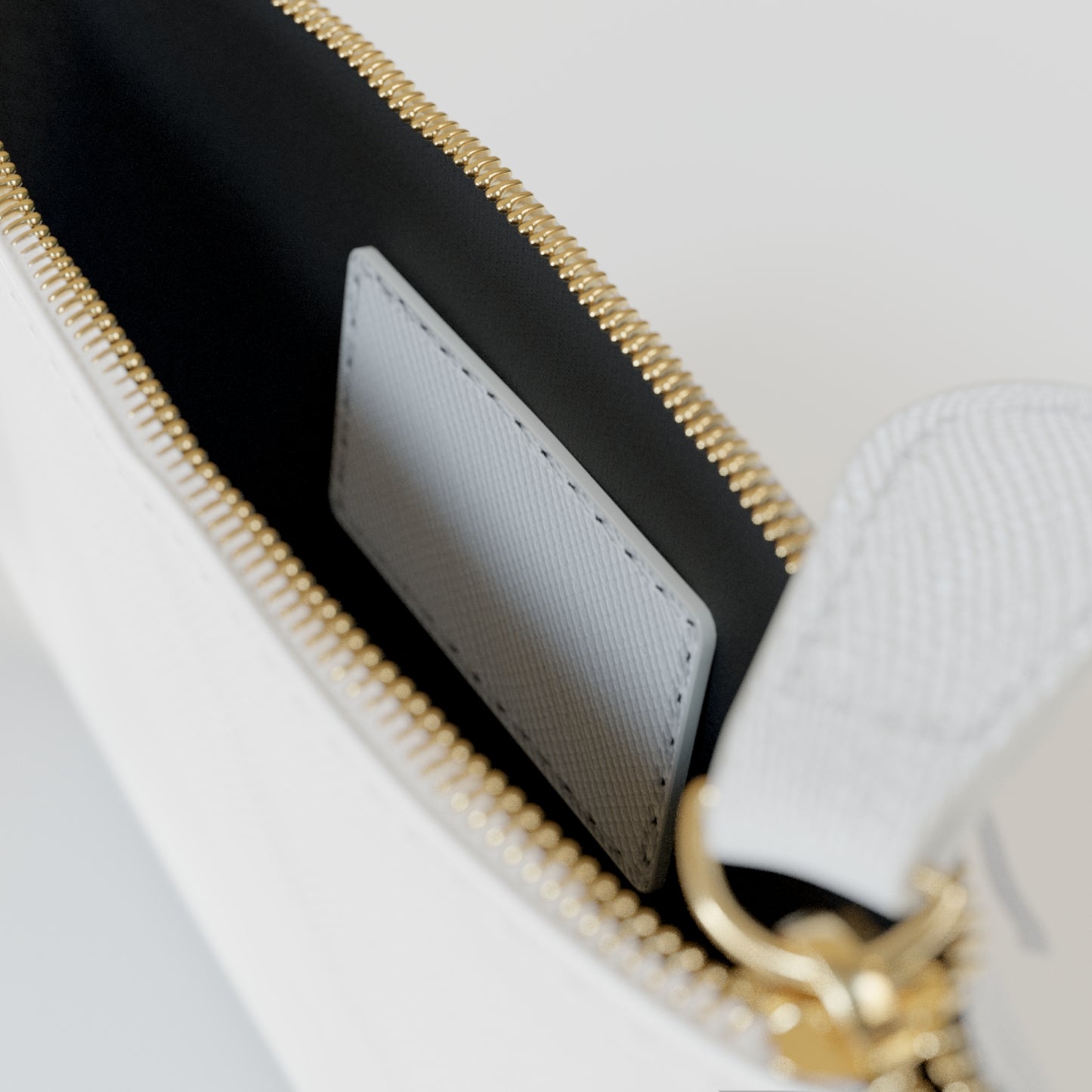 Romantic Hearts Faux Leather Mini Clutch Bag
