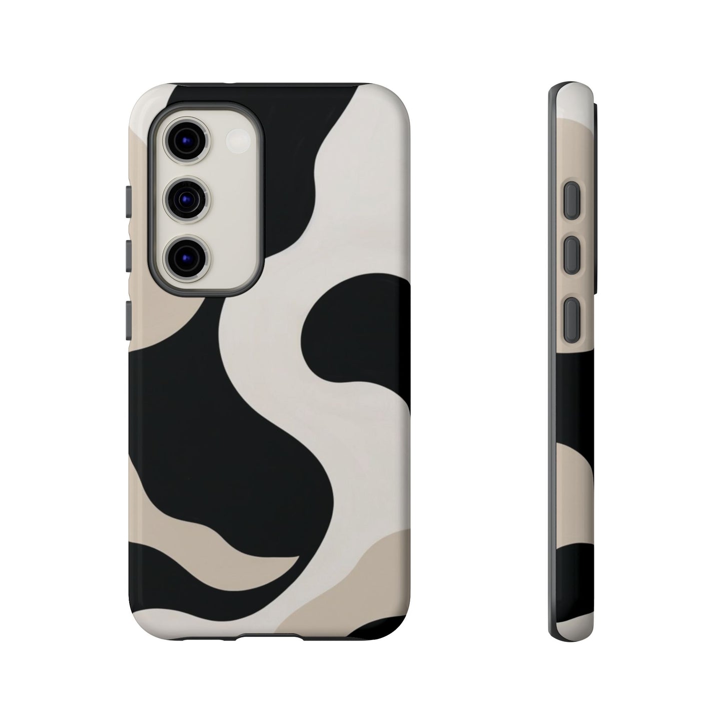 Chic Neutral Tone Marble Phone Case