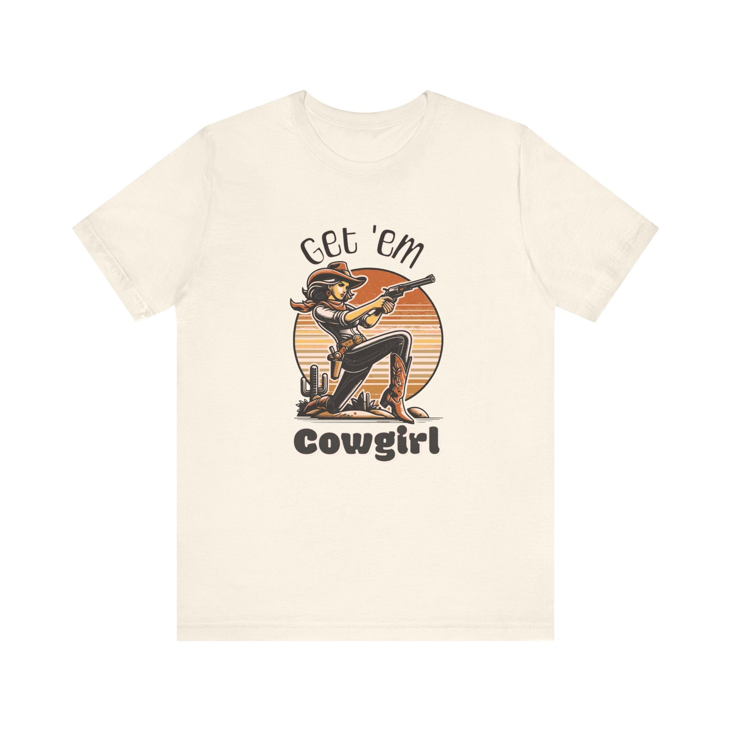 Get 'Em Cowgirl Tee