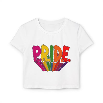 PRIDE Graphic Crop Tee