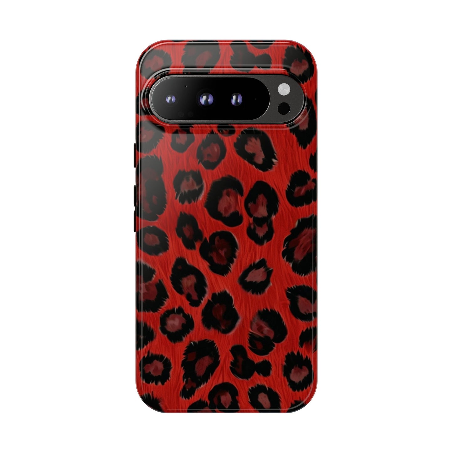 Red Leopard Tough Case