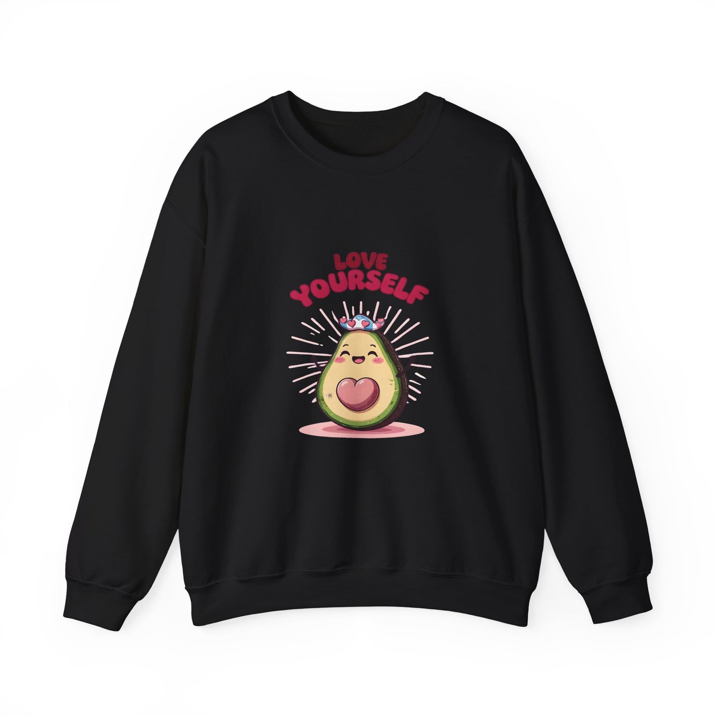 Self-Loving Avocado Crewneck Sweatshirt