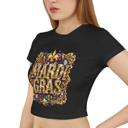 Grand Mardi Gras Crop Top