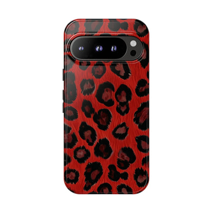 Red Leopard Tough Case