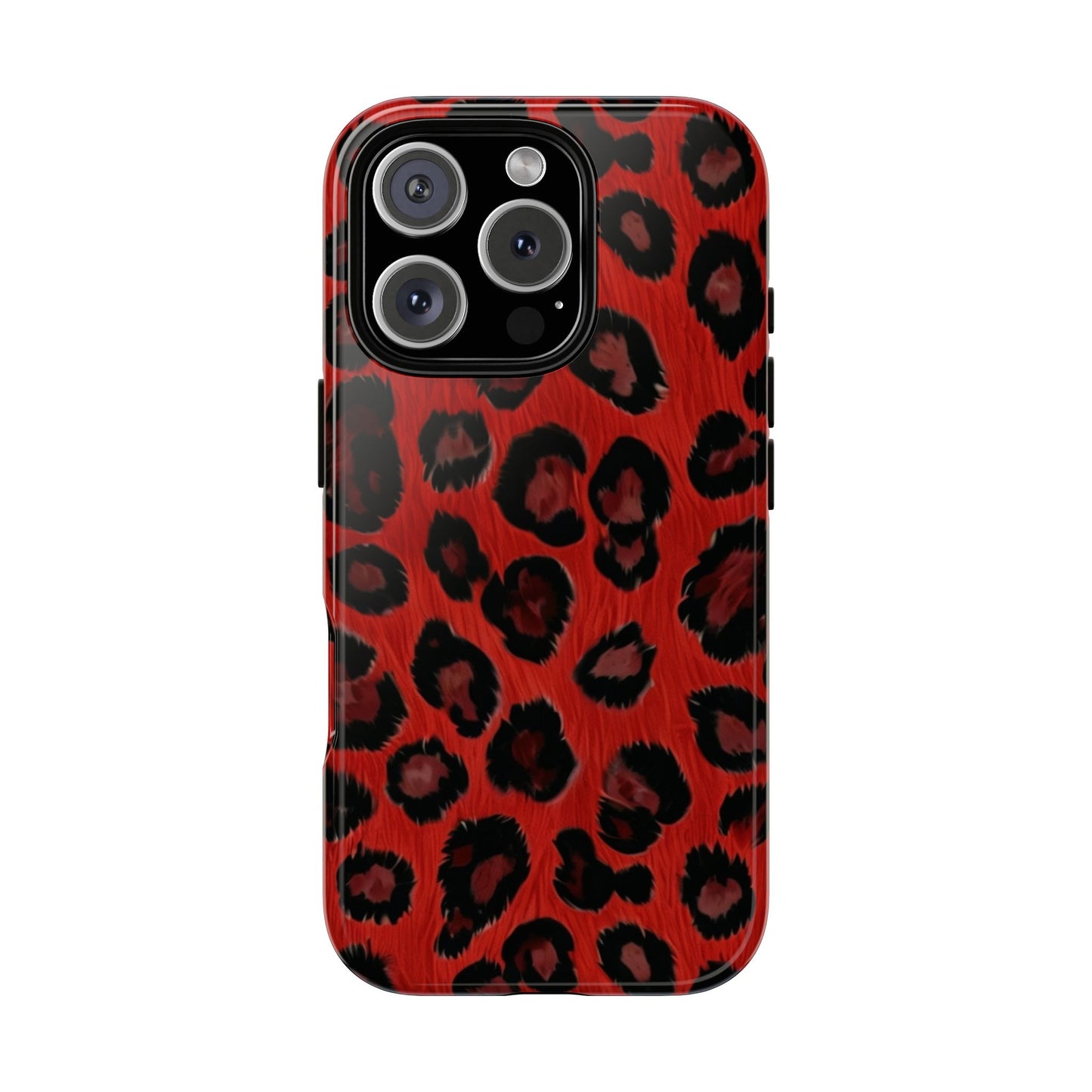 Red Leopard Tough Case