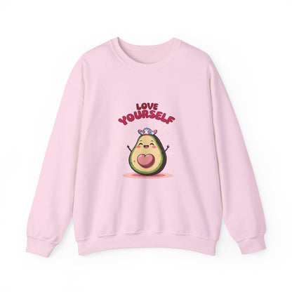 Self-Loving Avocado Crewneck Sweatshirt