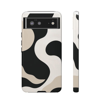 Chic Neutral Tone Marble Phone Case