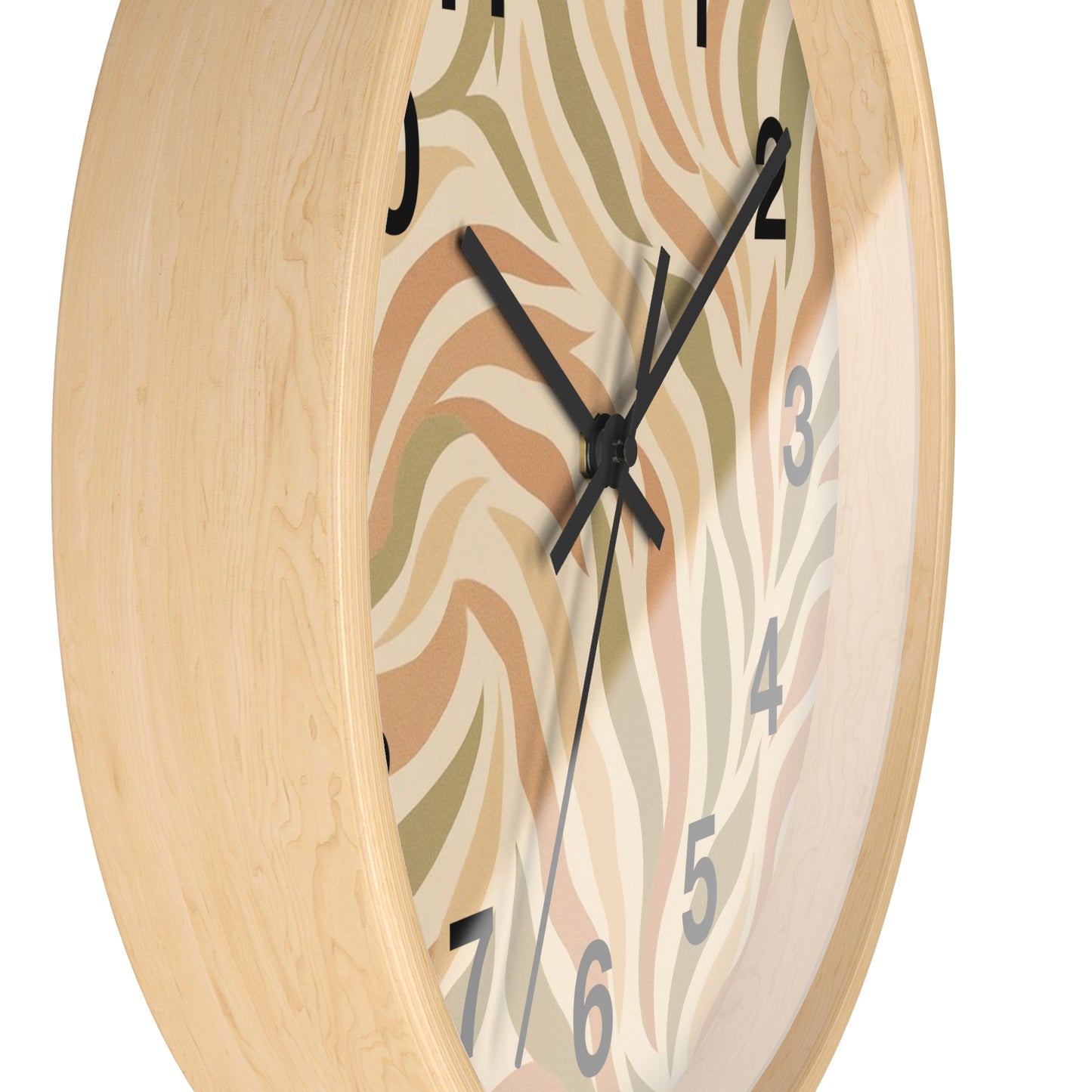 Bohemian Swirl Clock