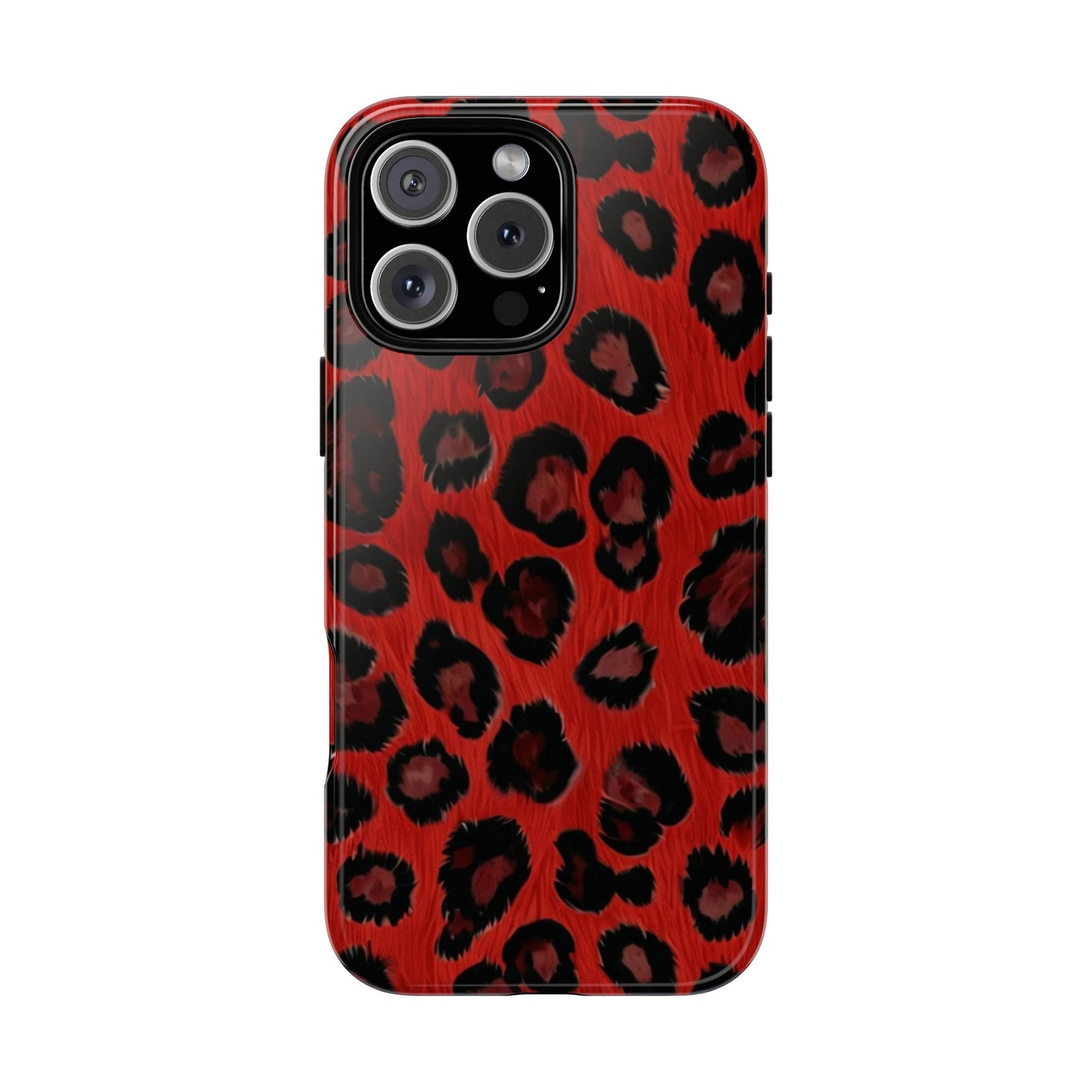 Red Leopard Tough Case