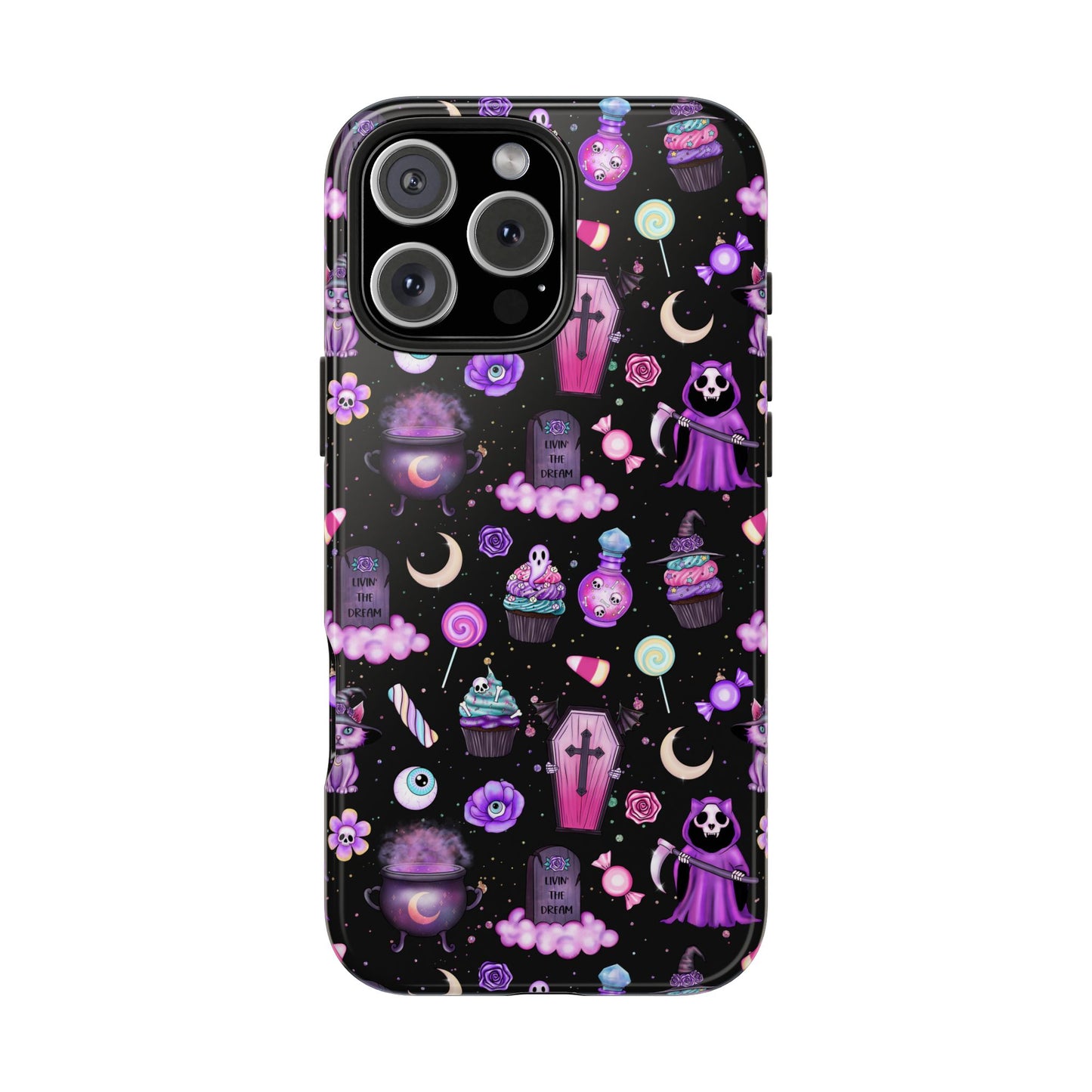 Purple Gothic Spirit Halloween Phone Case