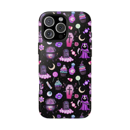 Purple Gothic Spirit Halloween Phone Case