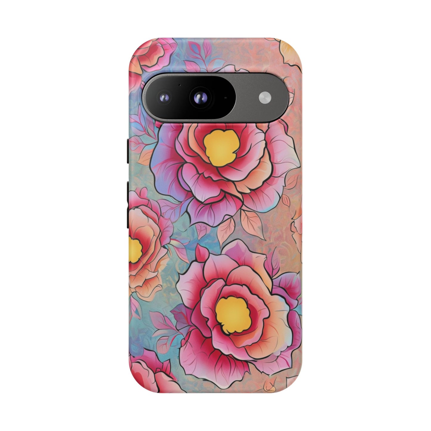 Pastel Floral Matte Phone Case