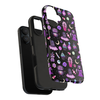 Purple Gothic Spirit Halloween Phone Case