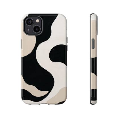 Chic Neutral Tone Marble Phone Case