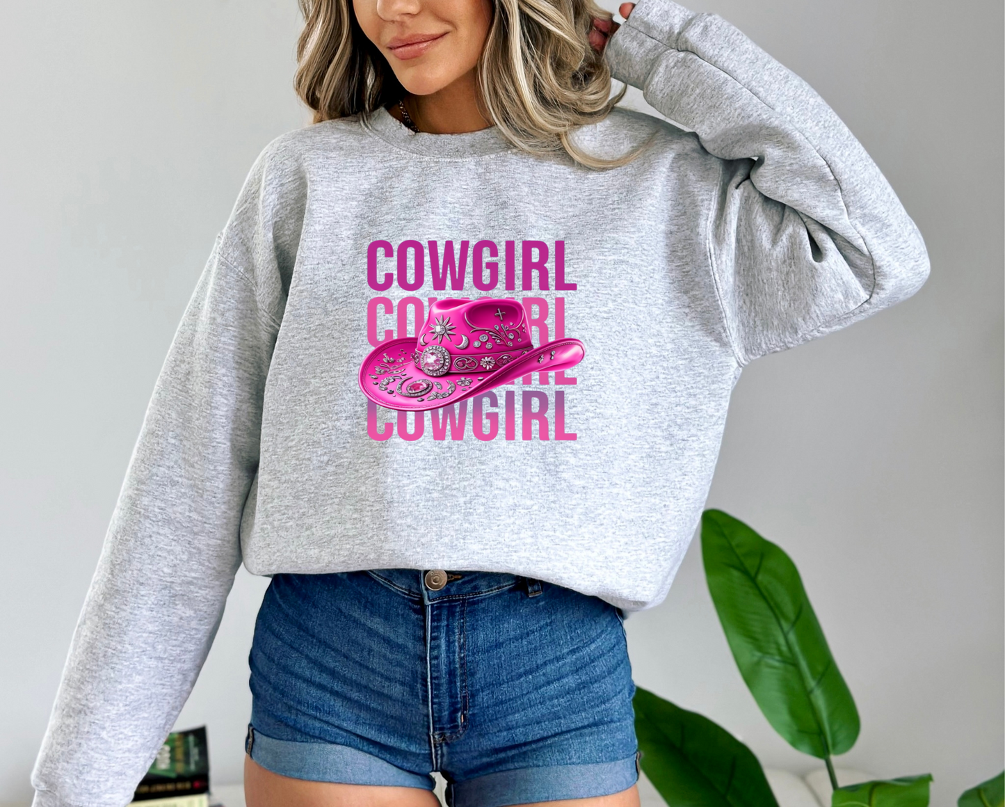 Cowgirl Crewneck Sweatshirt